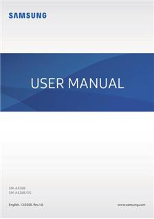 Samsung Galaxy A42 5G manual. Camera Instructions.